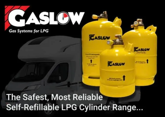 Gaslow self-refillable LPG cylinders